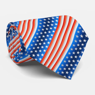 Amerikansk Flagga Slips