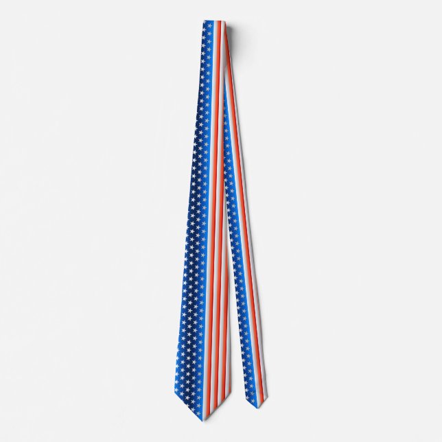 Amerikansk Flagga Slips (Framsida)