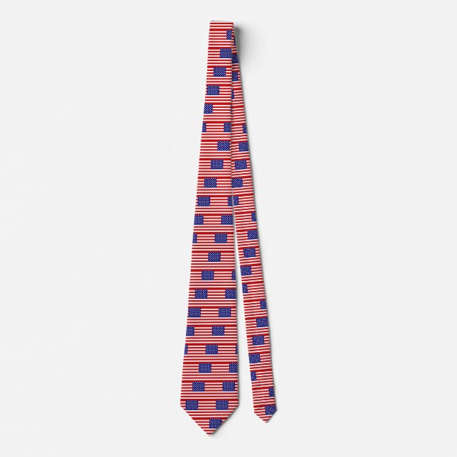 Amerikansk flagga slips (Framsida)