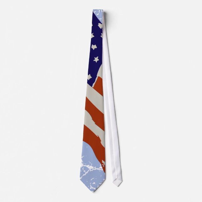 Amerikansk Flagga Slips (Framsida)