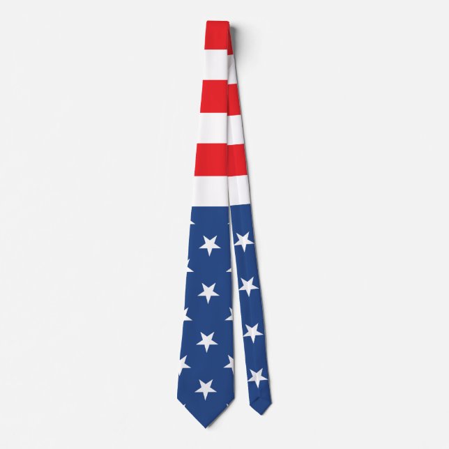 Amerikansk Flagga Slips (Framsida)