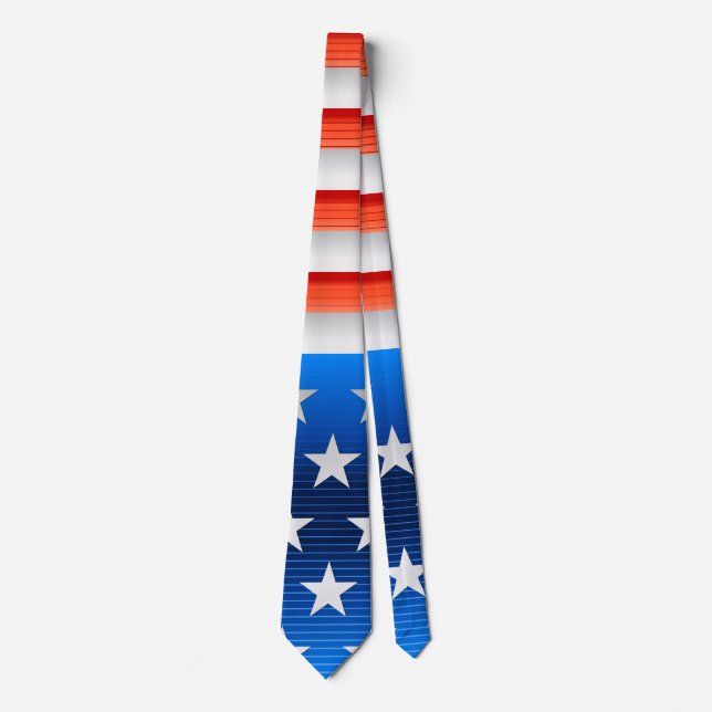 Amerikansk Flagga Slips (Framsida)