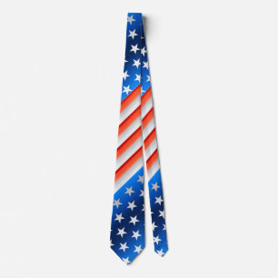Amerikansk Flagga Slips
