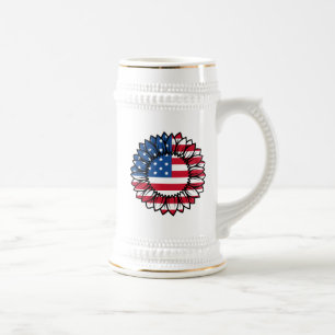 Amerikansk Flagga Solros-32222 Sejdel