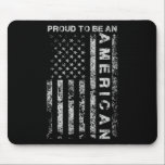 Amerikansk Flagga stolt över att vara amerikansk H Musmatta<br><div class="desc">USA:s Flagga stolt över att vara en amerikansk Helgdag.</div>