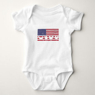 Amerikansk Flagga T Shirt