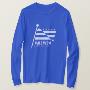 Amerikansk flagga t shirt