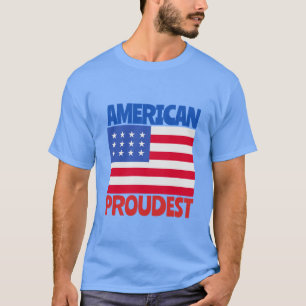 Amerikansk Flagga T Shirt