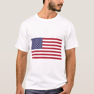 Amerikansk Flagga T Shirt