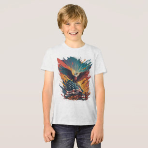 Amerikansk flagga t shirt