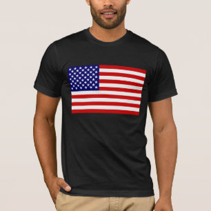 Amerikansk flagga t-shirt