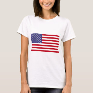 Amerikansk Flagga T Shirt