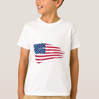 Amerikansk Flagga Tee