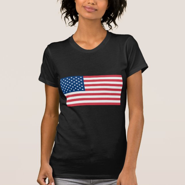 Amerikansk Flagga Tee (Framsida)