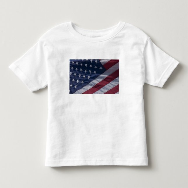 Amerikansk flagga. tee (Framsida)