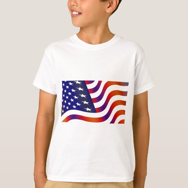 Amerikansk flagga tröja (Framsida)