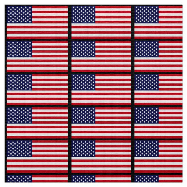 Amerikansk Flagga Tyg (Provkarta)