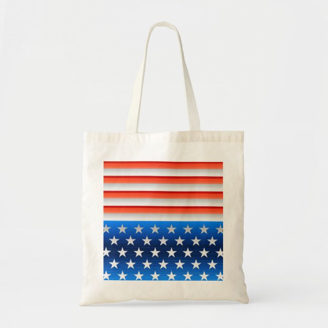 Amerikansk Flagga Tygkasse (Framsidan)