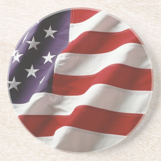 Amerikansk Flagga Underlägg (Framsidan)