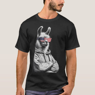 Amerikansk flagga Usa flagga 4:e juli patriotisk r T Shirt