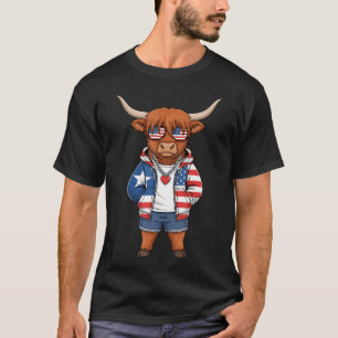 Amerikansk flagga USA-flagga Patriotisk 4:e juli T Shirt