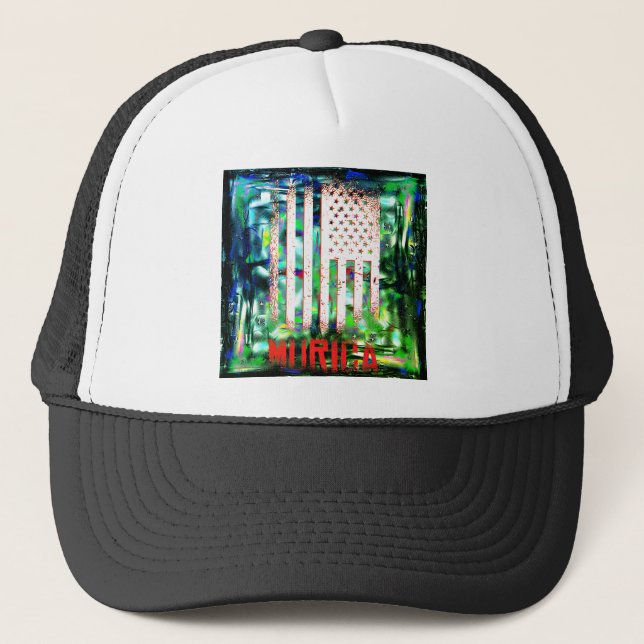 Amerikansk flagga USA Keps (Framsida)