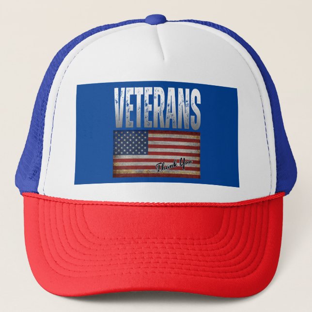AMERIKANSK FLAGGA VETERANER TACK 4 JULI  KEPS (Framsida)