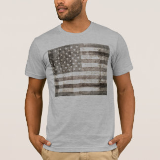 Amerikansk Flagga Vintage 8 Tee