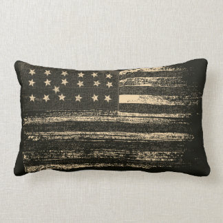 Amerikansk Flagga Vintage Lumbarkudde
