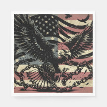 Amerikansk flagga Vitörn Patriotisk