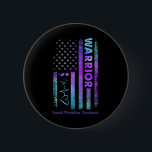 Amerikansk Flagga Warrior Suicide Prevention Aware Knapp<br><div class="desc">Amerikanska Flagga Warrior Suicide Prevention Awareness Månad</div>