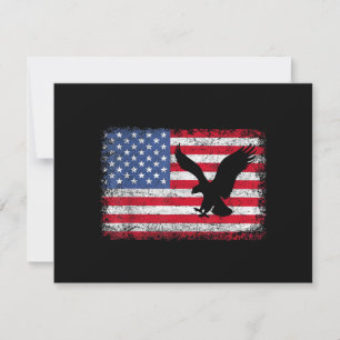 Amerikansk flaggad örn USA