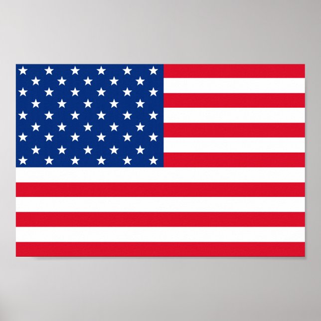 Amerikansk flaggaposter poster (Framsidan)