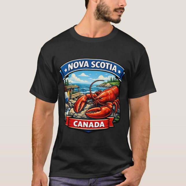 Amerikansk flaggfiskedesign t shirt (Framsida)
