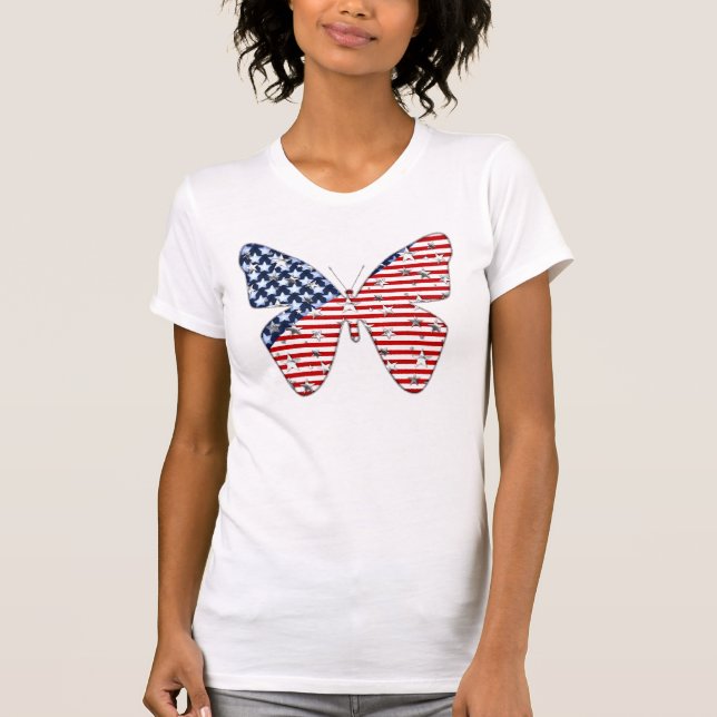 Amerikansk flaggfjäril tröja (Framsida)