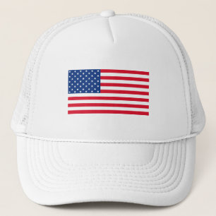Amerikansk flagghatt truckerkeps