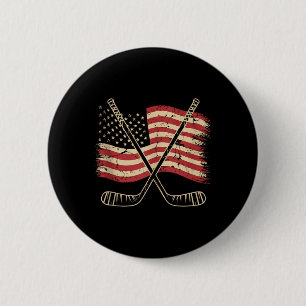 Amerikansk flagghockey knapp