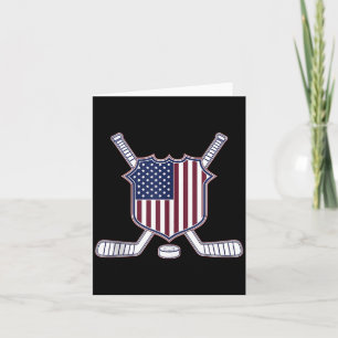 Amerikansk flagghockey kort