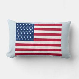Amerikansk flaggkudde lumbarkudde