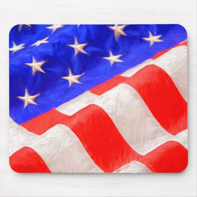 Amerikansk flaggmusmatta musmatta (Framsidan)