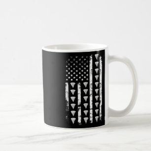 Amerikansk flaggpizza Mat Usa Patriotism Patriot S Kaffemugg