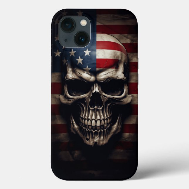 Amerikansk flaggskalle  (Baksida)