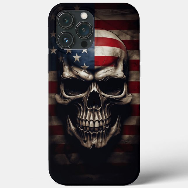 Amerikansk flaggskalle  (Baksida)