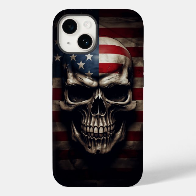 Amerikansk flaggskalle  (Baksida)