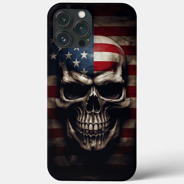 Amerikansk flaggskalle  (Baksida)