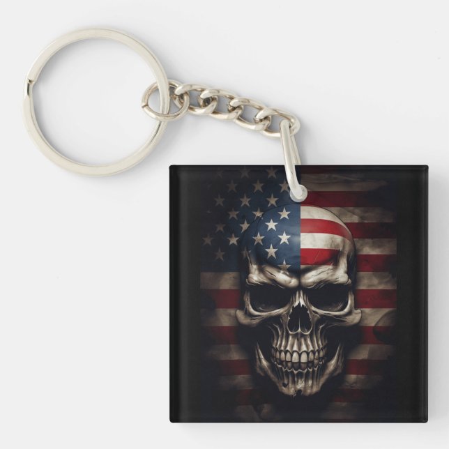 Amerikansk flaggskalle  (Framsidan)