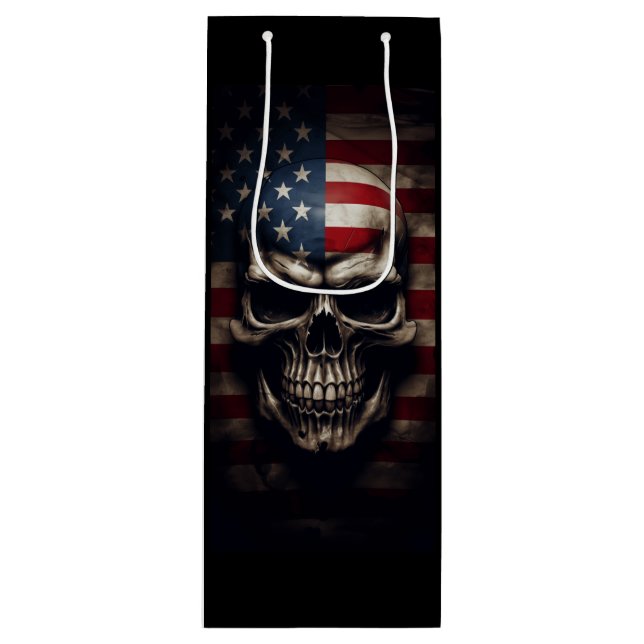 Amerikansk flaggskalle  (Framsidan)