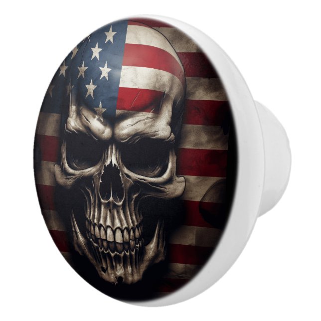 Amerikansk flaggskalle  knopp (Höger)