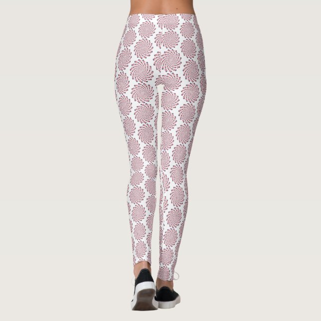Amerikansk flaggvirvel leggings (Baksida)