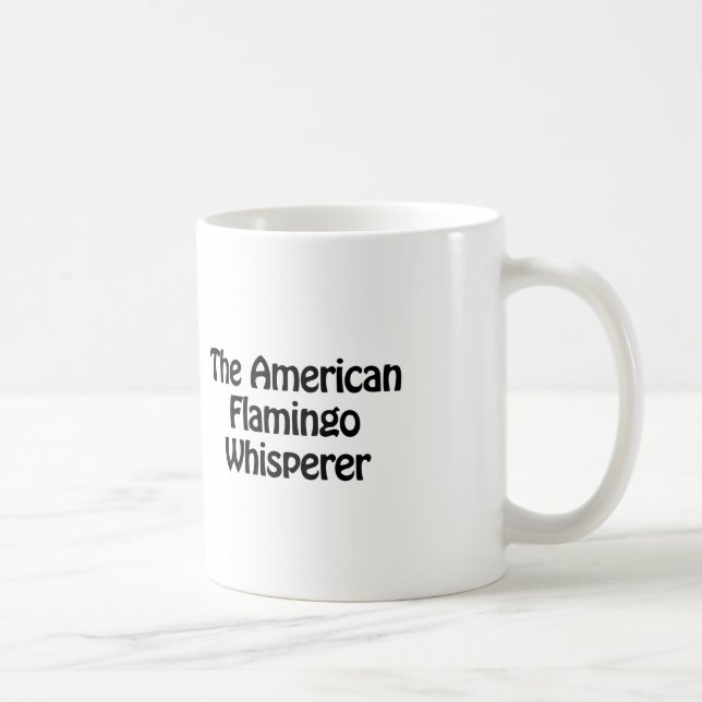 Amerikansk flamingo viskare kaffemugg (Höger)